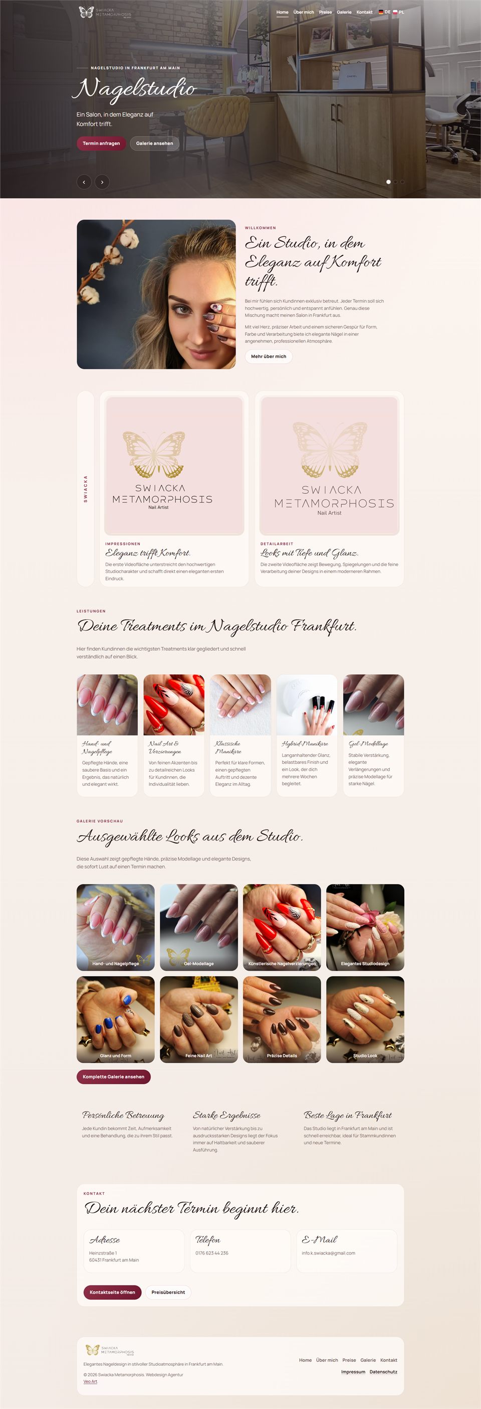 Screenshot Swiacka Nails